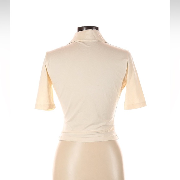 Anne Isabella off white cotton polo - Picture 3 of 7